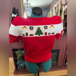 Ains&Elke 40s style knit holiday sweater